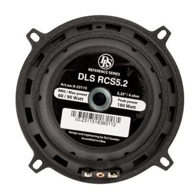 RCS5.2 Διαιρούμενα ηχεία αυτοκινήτου 5.25" (130mm) 90W DLS Reference RCS5.2 Διαιρούμενα ηχεία αυτοκινήτου 5.25" (130mm) 90W DLS Reference