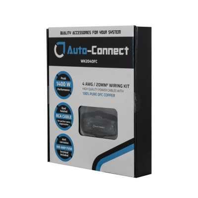 Κιτ καλωδίωσης 4 AWG/20mm² 100% OFC Auto-Connect 720WK204OFC Κιτ καλωδίωσης 4 AWG/20mm² 100% OFC Auto-Connect 720WK204OFC