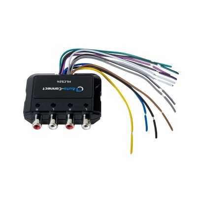 720HLCS24 Auto-Connect Αυτόματη σύνδεση, μετατροπέας 4 καναλιών Hi-Low 720HLCS24 Auto-Connect Αυτόματη σύνδεση, μετατροπέας 4 καναλιών Hi-Low