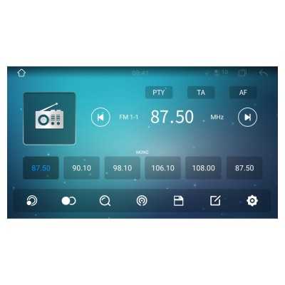 Bizzar LQ Series 4Core Android14 2+32GB Ford Ranger 2017-2022 Navigation Multimedia Tablet 9" Με Carplay & Android Auto