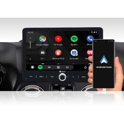 Dynavin D8 Series Οθόνη Jeep Wrangler 2007-2017 10" Android Navigation Multimedia Station