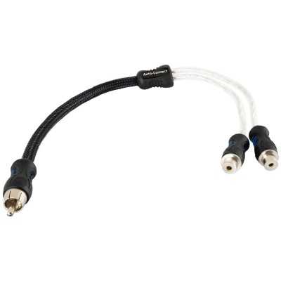 Twisted RCA Cable High Quality 0.3m Y-Adaptor 2 male, 1 female Auto-Connect 720RCAYL3F ΖΕΥΓΟΣ Twisted RCA Cable High Quality 0.3m Y-Adaptor 2 male, 1 female Auto-Connect 720RCAYL3F ΖΕΥΓΟΣ