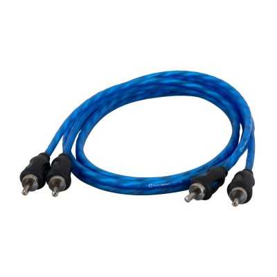 Twisted RCA Cable 1m (OFC) Auto-Connect 720RCAL11 Twisted RCA Cable 1m (OFC) Auto-Connect 720RCAL11