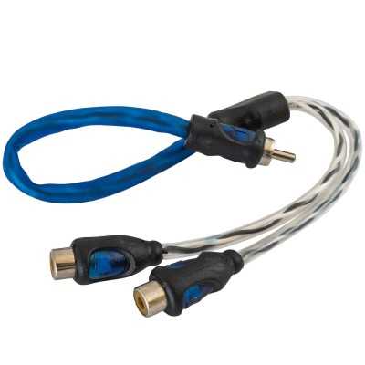 Twisted RCA Cable Y-split 0.3m (OFC) 2 female, 1 male Dual symmetrical conductors Auto-Connect 720RCAYL2F ΖΕΥΓΟΣ Twisted RCA Cable Y-split 0.3m (OFC) 2 female, 1 male Dual symmetrical conductors Auto-Connect 720RCAYL2F ΖΕΥΓΟΣ