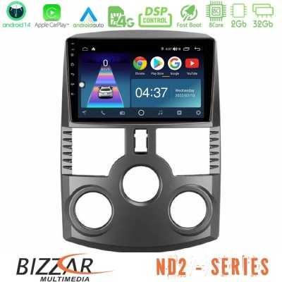 Bizzar ND2 Series 8Core Android14 2+32GB Daihatsu Terios Navigation Multimedia Tablet 9" Με Carplay & Android Auto