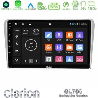 Clarion GL700 Lite Series 8Core Android ClarionOS 6+128GB Toyota Avensis T25 02/2003–2008 Navigation Multimedia Tablet 9" Με Car