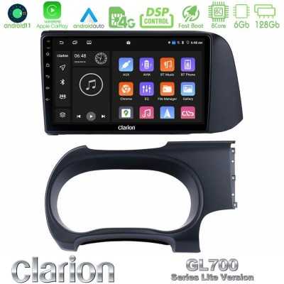Clarion GL700 Lite Series 8Core Android11 6+128GB Hyundai i10 Navigation Multimedia Tablet 9" Με Carplay & Android Auto Clarion GL700 Lite Series 8Core Android11 6+128GB Hyundai i10 Navigation Multimedia Tablet 9" Με Carplay & Android Auto