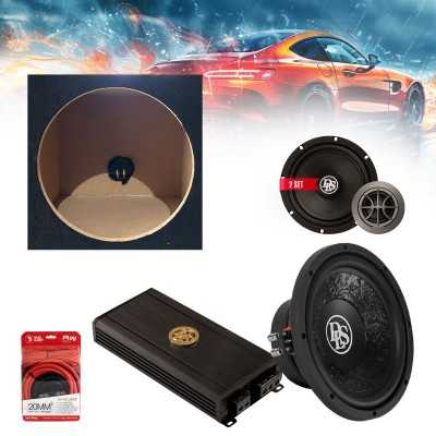 DLS-3CHPACK17SQ Πλήρες Hi End ηχοσύστημα DLS Audio και δώρο kit καλωδίωσης DLS-3CHPACK17SQ