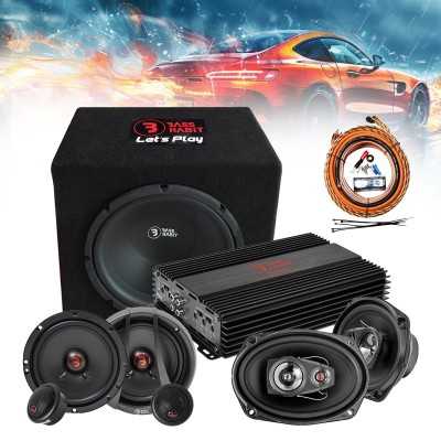 BH-4CHPACK3 Πλήρες ηχοσύστημα Bass Habit και δώρο kit καλωδίωσης BH-4CHPACK3 Πλήρες ηχοσύστημα Bass Habit και δώρο kit καλωδίωσης