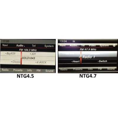 Mercedes NTG4.5 Wireless CarPlay/Android Auto Interface & Camera In
