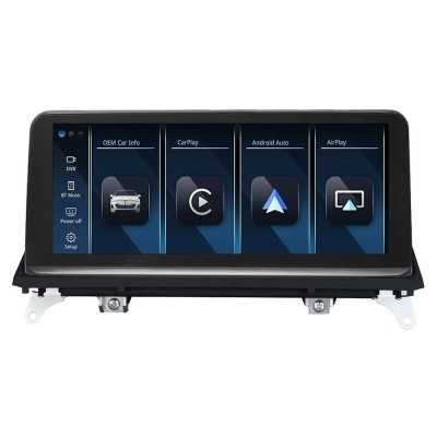 Bizzar BMW X5 & X6 2007-2010 Linux Apple CarPlay | Android Auto screen 10.25" HD Anti-reflection