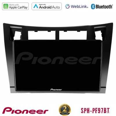 Pioneer SPH-PF97BT Series Toyota Yaris Multimedia Station 9" (Tablet Style) (Μαύρο Χρώμα) Με Carplay & Android Auto