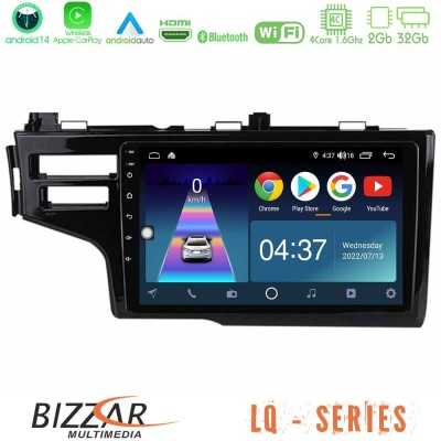 Bizzar LQ Series 4Core Android14 2+32GB Honda Jazz 2013-2020 Navigation Multimedia Tablet 9" Με Carplay & Android Auto