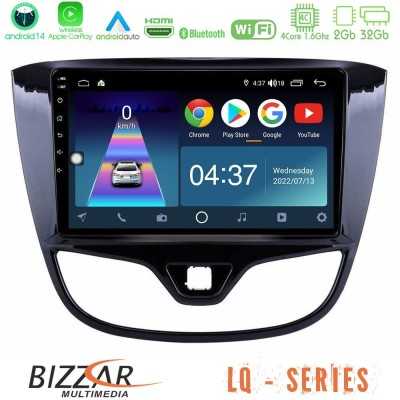 Bizzar LQ Series 4Core Android14 2+32GB Opel Karl 2017-2019 Navigation Multimedia Tablet 9" Με Carplay & Android Auto Bizzar LQ Series 4Core Android14 2+32GB Opel Karl 2017-2019 Navigation Multimedia Tablet 9" Με Carplay & Android Auto