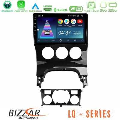 Bizzar LQ Series 4Core Android14 2+32GB Peugeot 3008 AUTO A/C Navigation Multimedia Tablet 9" Με Carplay & Android Auto