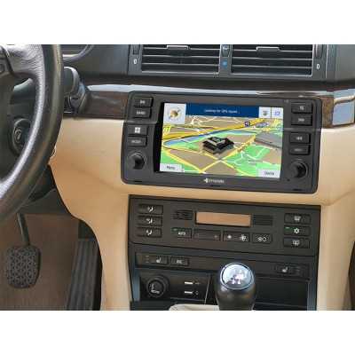 BMW E46 Κιτ Μετατόπισης HVAC (Single Row) με USB θύρες BMW E46 Κιτ Μετατόπισης HVAC (Single Row) με USB θύρες