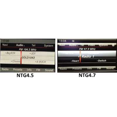 Mercedes NTG4.5 Wireless CarPlay/Android Auto Interface & Camera In