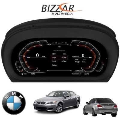 BMW 5series/6series E60 Digital LCD Instrument Cluster 12,3" με HD οθόνη 1920*720