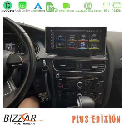 Bizzar Plus Edition Audi A4/A5 (B8) 2008-2015 (με MMI3G) Android13 8Core (8+128GB) Navigation Multimedia 10.25" HD Anti-reflecti