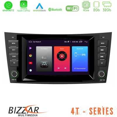 Bizzar OEM Mercedes E Class/CLS Class (W211/W219) 4core Android12 2+32GB Navigation Multimedia Deckless 7" με Carplay/AndroidAut
