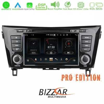 Bizzar OEM Nissan Qashqai J11 & X-Trail T32 8core Android12 4+32GB Navigation Multimedia