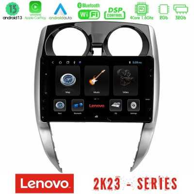 Lenovo Car Pad Nissan Note 2013-2018 4core Android 13 2+32GB Navigation Multimedia Tablet 10"