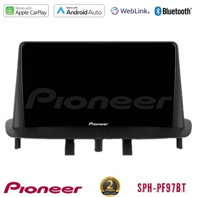 Pioneer SPH-PF97BT Series Renault Megane 3 2009-2015 Multimedia Station 9" (Tablet Style) Με Carplay & Android Auto