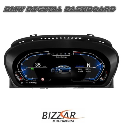 BMW X6 E71 2008-2013 Digital LCD Instrument Cluster 12,3" με HD οθόνη 1920*720
