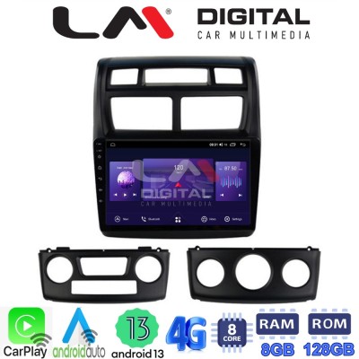 LM Digital - LM ZT8023 GPS Οθόνη OEM Multimedia Αυτοκινήτου για KIA SPORTAGE 20042010 (CarPlay/AndroidAuto/BT/GPS/WIFI/GPRS)