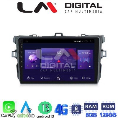 LM Digital - LM ZT8063 GPS Οθόνη OEM Multimedia Αυτοκινήτου για TOYOTA COROLLA 20062012 (CarPlay/AndroidAuto/BT/GPS/WIFI/GPRS) LM Digital - LM ZT8063 GPS Οθόνη OEM Multimedia Αυτοκινήτου για TOYOTA COROLLA 20062012 (CarPlay/AndroidAuto/BT/GPS/WIFI/GPRS)