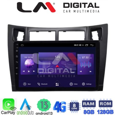 LM Digital - LM ZT8084 GPS Οθόνη OEM Multimedia Αυτοκινήτου για Τoyota Yaris 2006 2011 (CarPlay/AndroidAuto/BT/GPS/WIFI/GPRS) LM Digital - LM ZT8084 GPS Οθόνη OEM Multimedia Αυτοκινήτου για Τoyota Yaris 2006 2011 (CarPlay/AndroidAuto/BT/GPS/WIFI/GPRS)