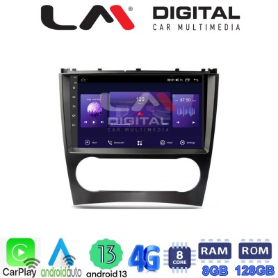 LM Digital - LM ZT8093 GPS Οθόνη OEM Multimedia Αυτοκινήτου για MERCEDES C class (W203) – CLC 20042008 (CarPlay/AndroidAuto/BT/G