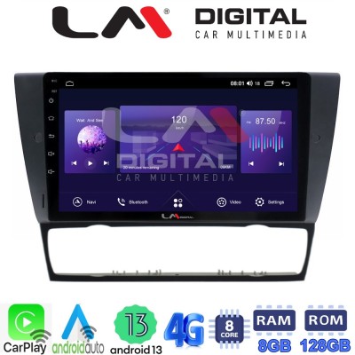 LM Digital - LM ZT8095 GPS Οθόνη OEM Multimedia Αυτοκινήτου για BMW σειρά 3 (E90-91-92-93) 2005-2012 (CarPlay/AndroidAuto/BT/GPS LM Digital - LM ZT8095 GPS Οθόνη OEM Multimedia Αυτοκινήτου για BMW σειρά 3 (E90-91-92-93) 2005-2012 (CarPlay/AndroidAuto/BT/GPS