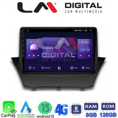 LM Digital - LM ZT8152 GPS Οθόνη OEM Multimedia Αυτοκινήτου για FORD FIESTA 20082017 (CarPlay/AndroidAuto/BT/GPS/WIFI/GPRS)