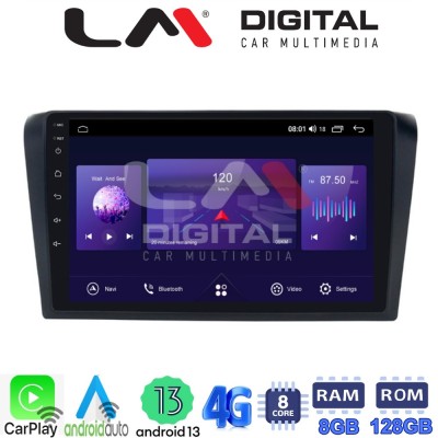LM Digital - LM ZT8161 GPS Οθόνη OEM Multimedia Αυτοκινήτου για MAZDA 3 2003 2008 (CarPlay/AndroidAuto/BT/GPS/WIFI/GPRS) LM Digital - LM ZT8161 GPS Οθόνη OEM Multimedia Αυτοκινήτου για MAZDA 3 2003 2008 (CarPlay/AndroidAuto/BT/GPS/WIFI/GPRS)