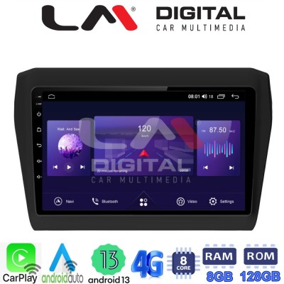 LM Digital - LM ZT8180 GPS Οθόνη OEM Multimedia Αυτοκινήτου για SUZUKI SWIFT 2016 (CarPlay/AndroidAuto/BT/GPS/WIFI/GPRS)