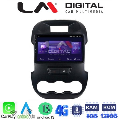 LM Digital - LM ZT8245 GPS Οθόνη OEM Multimedia Αυτοκινήτου για FORD RANGER 2011 2015 (CarPlay/AndroidAuto/BT/GPS/WIFI/GPRS)