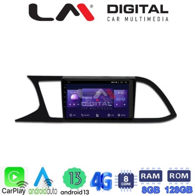 LM Digital - LM ZT8306 GPS Οθόνη OEM Multimedia Αυτοκινήτου για SEAT LEON 2012 (CarPlay/AndroidAuto/BT/GPS/WIFI/GPRS) LM Digital - LM ZT8306 GPS Οθόνη OEM Multimedia Αυτοκινήτου για SEAT LEON 2012 (CarPlay/AndroidAuto/BT/GPS/WIFI/GPRS)