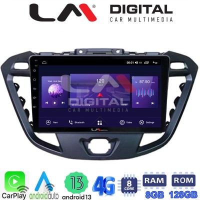 LM Digital - LM ZT8366 GPS Οθόνη OEM Multimedia Αυτοκινήτου για TRANSIT CUSTOM - TOURNEO CUSTOM 2013 (CarPlay/AndroidAuto/BT/GPS LM Digital - LM ZT8366 GPS Οθόνη OEM Multimedia Αυτοκινήτου για TRANSIT CUSTOM - TOURNEO CUSTOM 2013 (CarPlay/AndroidAuto/BT/GPS