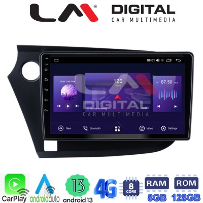 LM Digital - LM ZT8381 GPS Οθόνη OEM Multimedia Αυτοκινήτου για HONDA INSIGHT 20092014 (CarPlay/AndroidAuto/BT/GPS/WIFI/GPRS) LM Digital - LM ZT8381 GPS Οθόνη OEM Multimedia Αυτοκινήτου για HONDA INSIGHT 20092014 (CarPlay/AndroidAuto/BT/GPS/WIFI/GPRS)