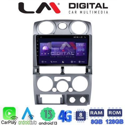 LM Digital - LM ZT8425 GPS Οθόνη OEM Multimedia Αυτοκινήτου για Isuzu D-Max 2008 2012 (CarPlay/AndroidAuto/BT/GPS/WIFI/GPRS)