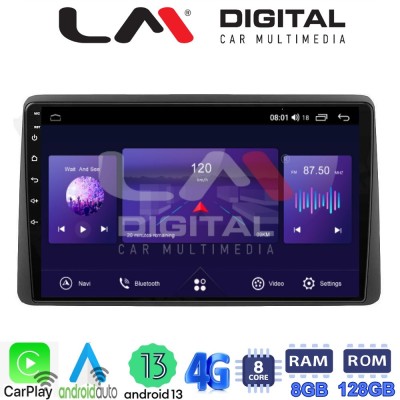 LM Digital - LM ZT8434 GPS Οθόνη OEM Multimedia Αυτοκινήτου για DACIA DUSTER 2019 (CarPlay/AndroidAuto/BT/GPS/WIFI/GPRS) LM Digital - LM ZT8434 GPS Οθόνη OEM Multimedia Αυτοκινήτου για DACIA DUSTER 2019 (CarPlay/AndroidAuto/BT/GPS/WIFI/GPRS)