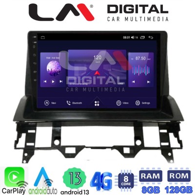 LM Digital - LM ZT8437 GPS Οθόνη OEM Multimedia Αυτοκινήτου για MAZDA 6 2002 2005 (CarPlay/AndroidAuto/BT/GPS/WIFI/GPRS)