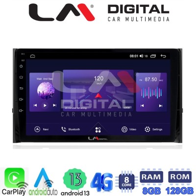 LM Digital - LM ZT8484 GPS Οθόνη OEM Multimedia Αυτοκινήτου για SKODA KAROQ & KODIAK 2016 (CarPlay/AndroidAuto/BT/GPS/WIFI/GPRS