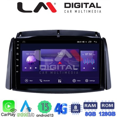 LM Digital - LM ZT8498 GPS Οθόνη OEM Multimedia Αυτοκινήτου για Renault Koleos 20062017 (CarPlay/AndroidAuto/BT/GPS/WIFI/GPRS) LM Digital - LM ZT8498 GPS Οθόνη OEM Multimedia Αυτοκινήτου για Renault Koleos 20062017 (CarPlay/AndroidAuto/BT/GPS/WIFI/GPRS)