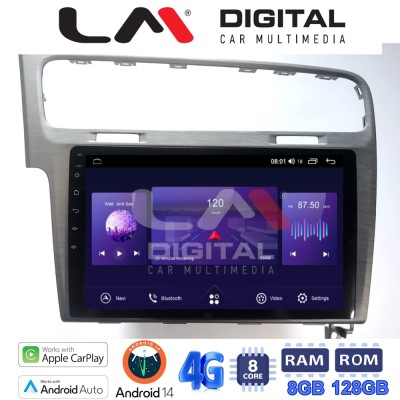LM Digital - LM ZT8591 GPS Οθόνη OEM Multimedia Αυτοκινήτου για VW GOLF7 (CarPlay/AndroidAuto/BT/GPS/WIFI/GPRS)