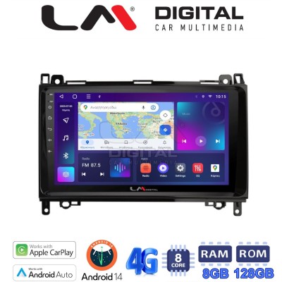 LM Digital - LM ZT8668 GPS Οθόνη OEM Multimedia Αυτοκινήτου για MERCEDES A(W169),B(W245) - SPRINTER - VITO (CarPlay/AndroidAuto/ LM Digital - LM ZT8668 GPS Οθόνη OEM Multimedia Αυτοκινήτου για MERCEDES A(W169),B(W245) - SPRINTER - VITO (CarPlay/AndroidAuto/
