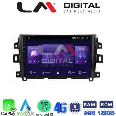 LM Digital - LM ZT8716 GPS Οθόνη OEM Multimedia Αυτοκινήτου για Nissan Navara D23 2016 (CarPlay/AndroidAuto/BT/GPS/WIFI/GPRS)