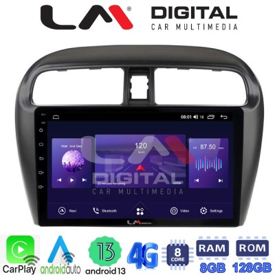 LM Digital - LM ZT8850 GPS Οθόνη OEM Multimedia Αυτοκινήτου για Mitsubishi Spacestar 2013 (CarPlay/AndroidAuto/BT/GPS/WIFI/GPRS)