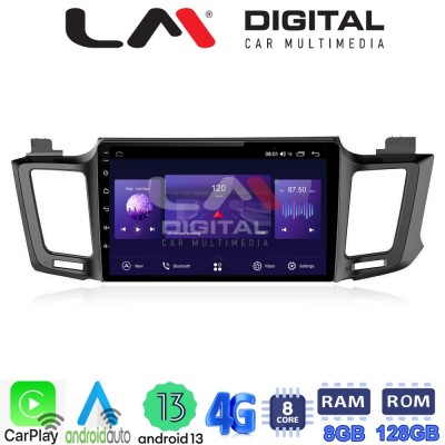LM Digital - LM ZT8947 GPS Οθόνη OEM Multimedia Αυτοκινήτου για TOYOTA RAV 4 2013 2020 (CarPlay/AndroidAuto/BT/GPS/WIFI/GPRS)